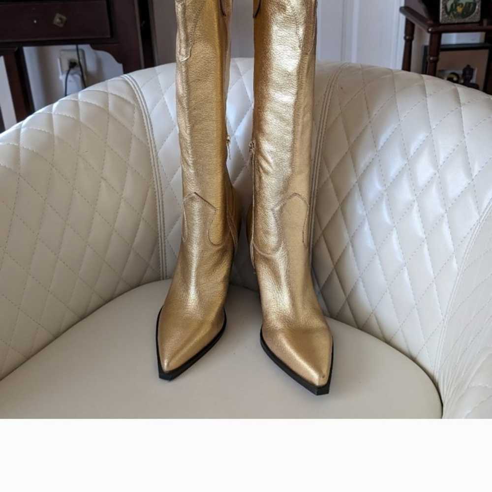 Marc Fisher gold boots - image 9