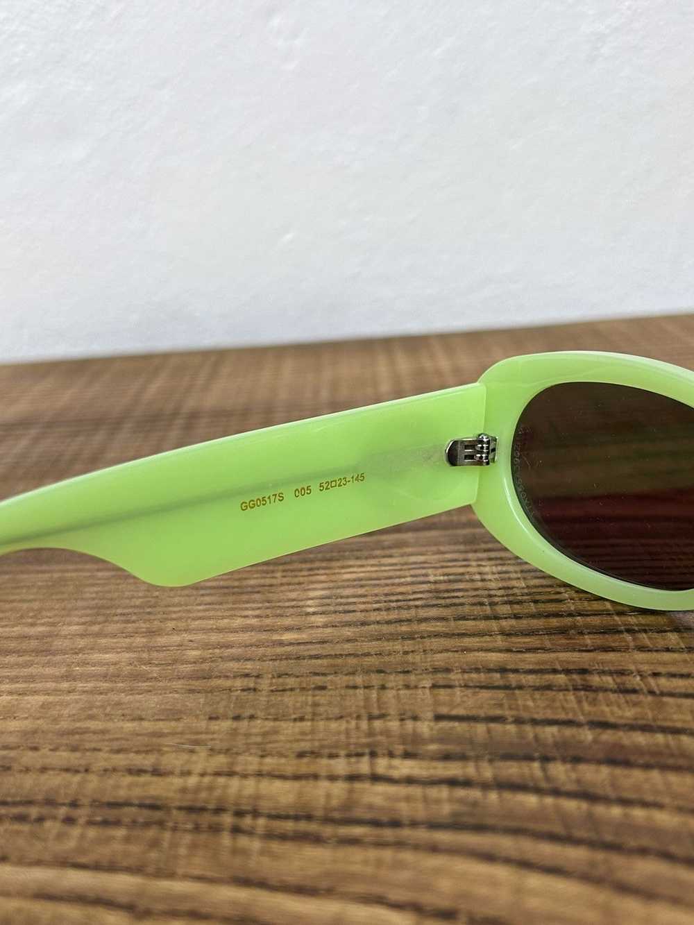 Gucci Gucci Neon Green Seasonal Icon Sunglasses G… - image 10