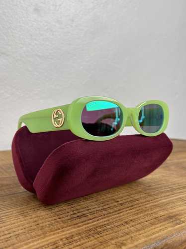 Gucci Gucci Neon Green Seasonal Icon Sunglasses G… - image 1