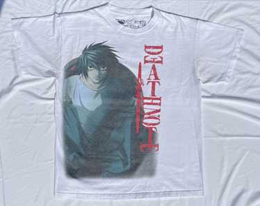 Vintage 2024 Death Note Anime T-Shirt Faded Naturally Distressed