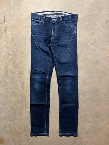 Number (N)ine × Studious Knee Cut Denim Jeans