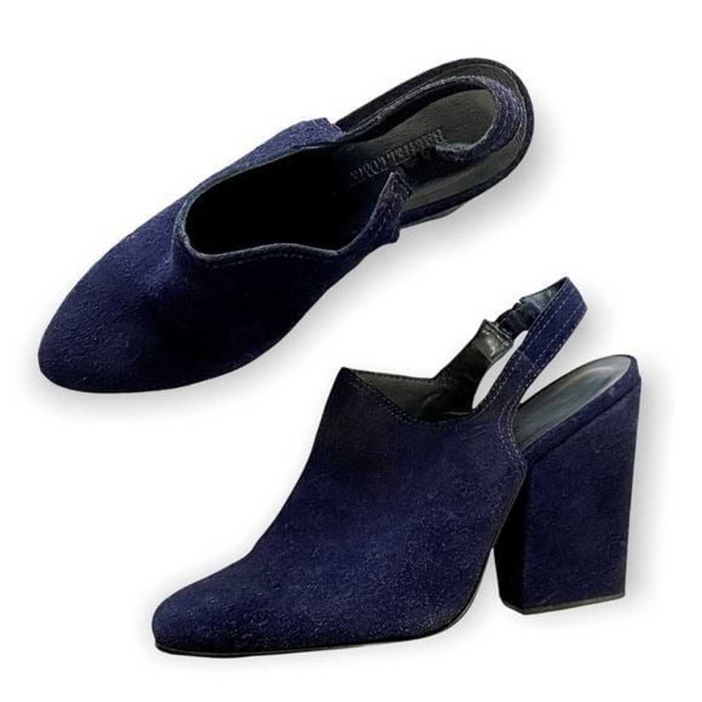 Rachel Comey Kai Slingback Pumps in Navy Blue Sue… - image 1