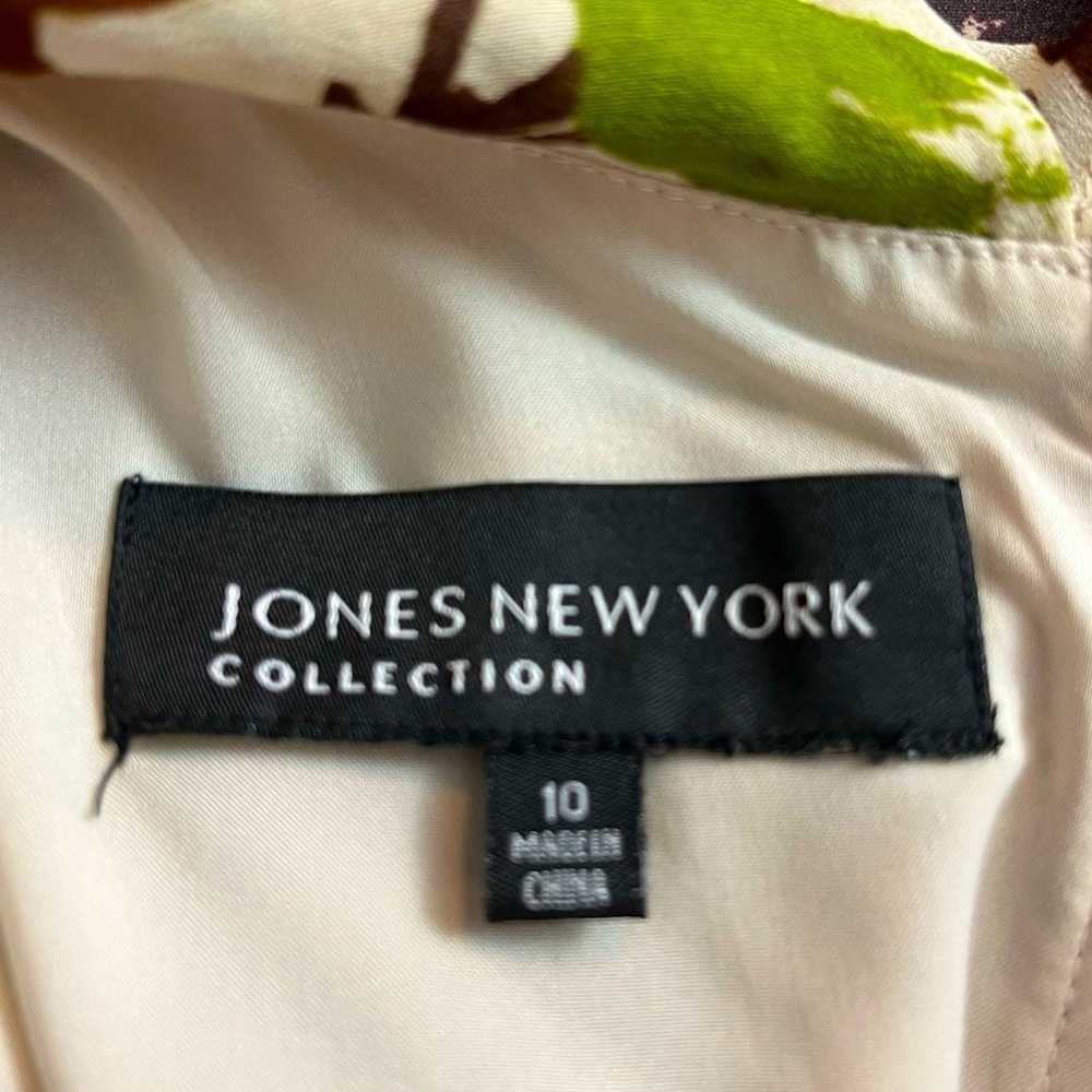 Jones New York Women's Cream Brown Green Floral H… - image 10