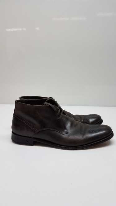 John Varvatos Dark Brown Dress Shoe - 10