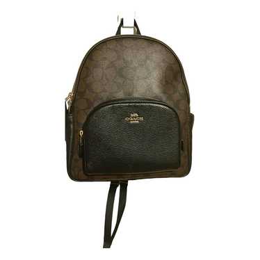 Coach Campus leather backpack
