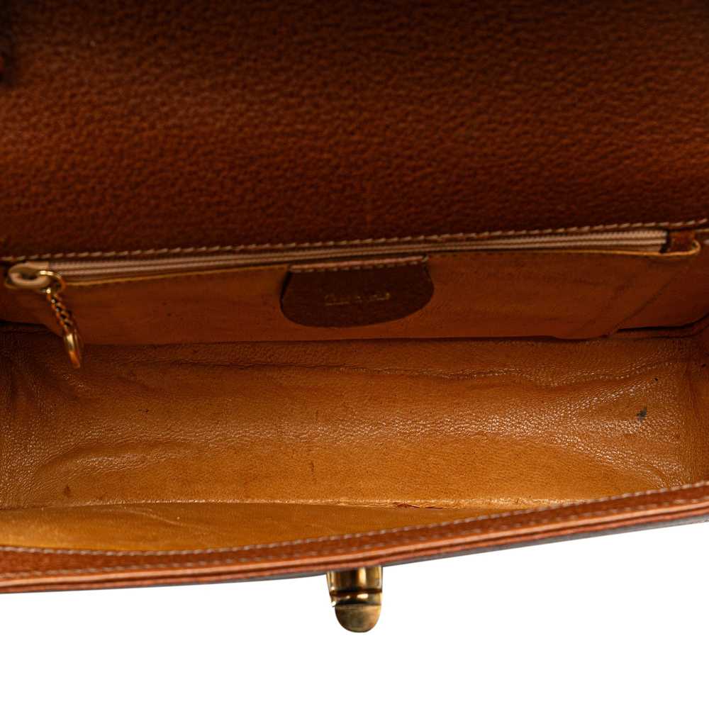 Brown Gucci Bamboo Leather Satchel - image 5