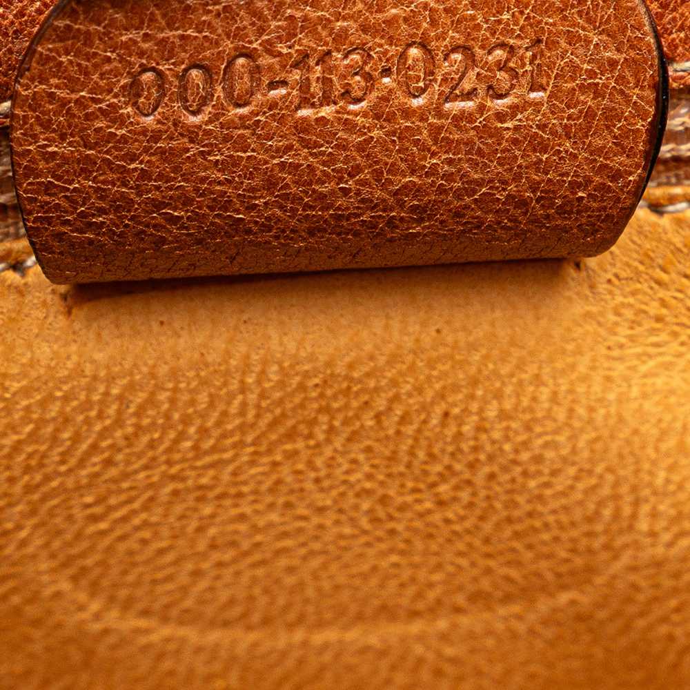 Brown Gucci Bamboo Leather Satchel - image 7