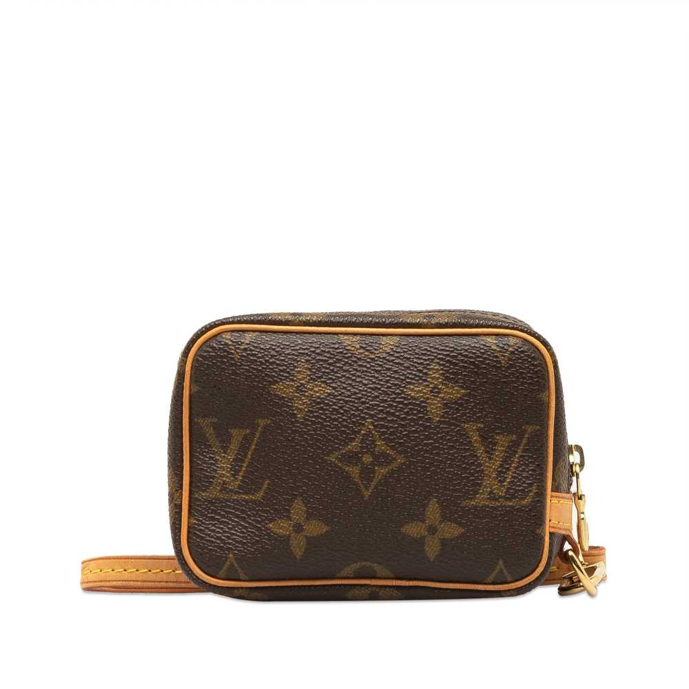 Brown Louis Vuitton Monogram Trousse Wapity Pouch - image 3