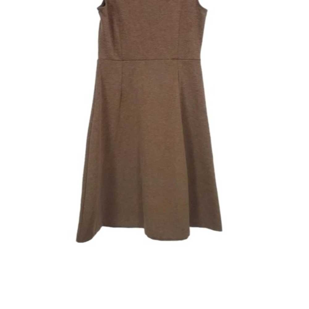 Lands End Dress Solid Brown Sleeveless Work Caree… - image 8