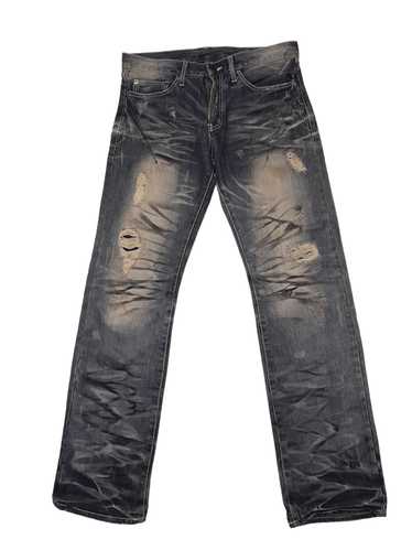 Distressed denim - semantic - Gem Distressed denim - semantic - Gem