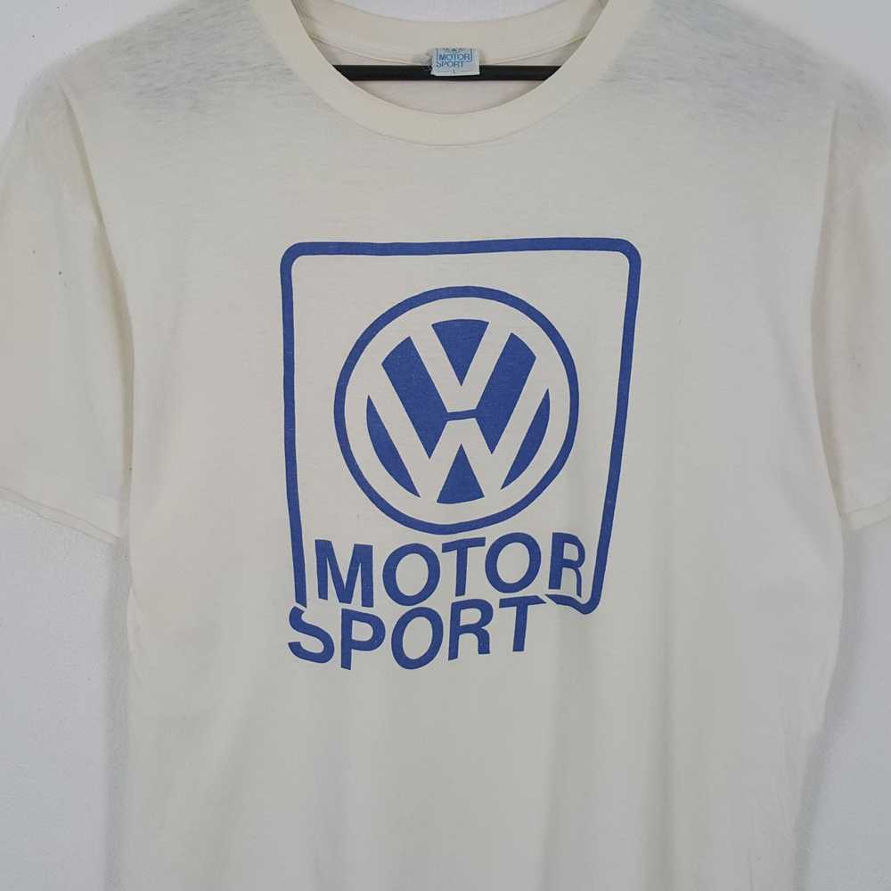 Racing × Vintage VOLKSWAGEN MOTORSPORT Center Log… - image 2