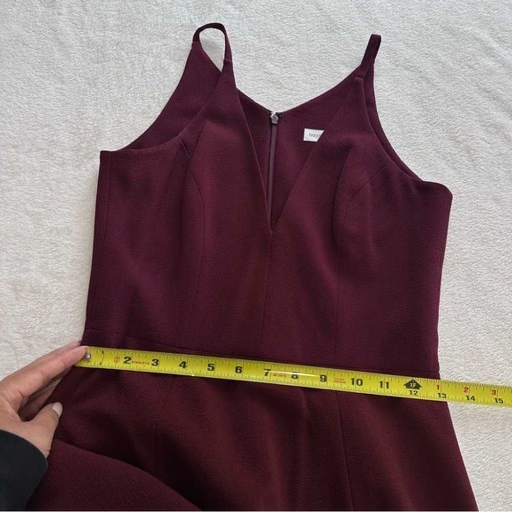 Dress The Population Lyla Dress in Burgundy Size … - image 6