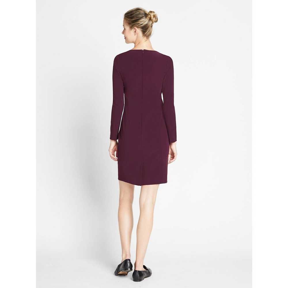 Of Mercer Long Sleeve Crew Neck Aline Dress - /Pu… - image 3