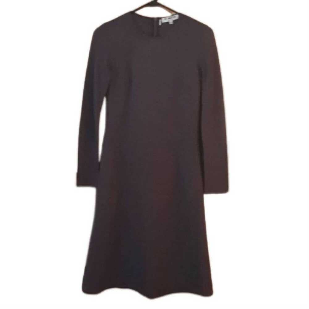 Of Mercer Long Sleeve Crew Neck Aline Dress - /Pu… - image 5