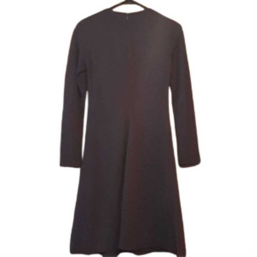 Of Mercer Long Sleeve Crew Neck Aline Dress - /Pu… - image 6