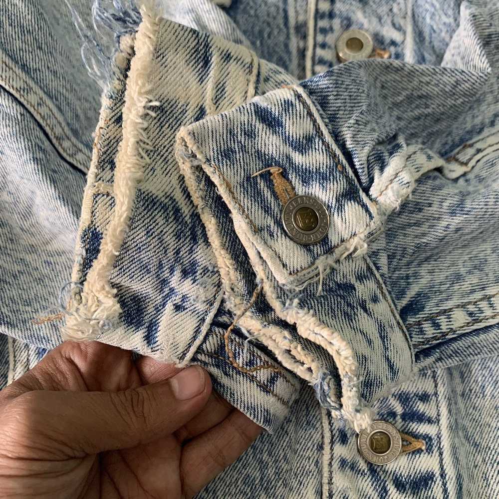 Big John × Distressed Denim × Vintage Vtg Distres… - image 10