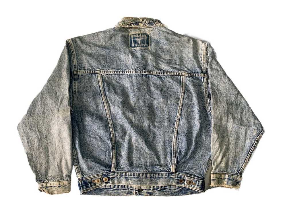 Big John × Distressed Denim × Vintage Vtg Distres… - image 2