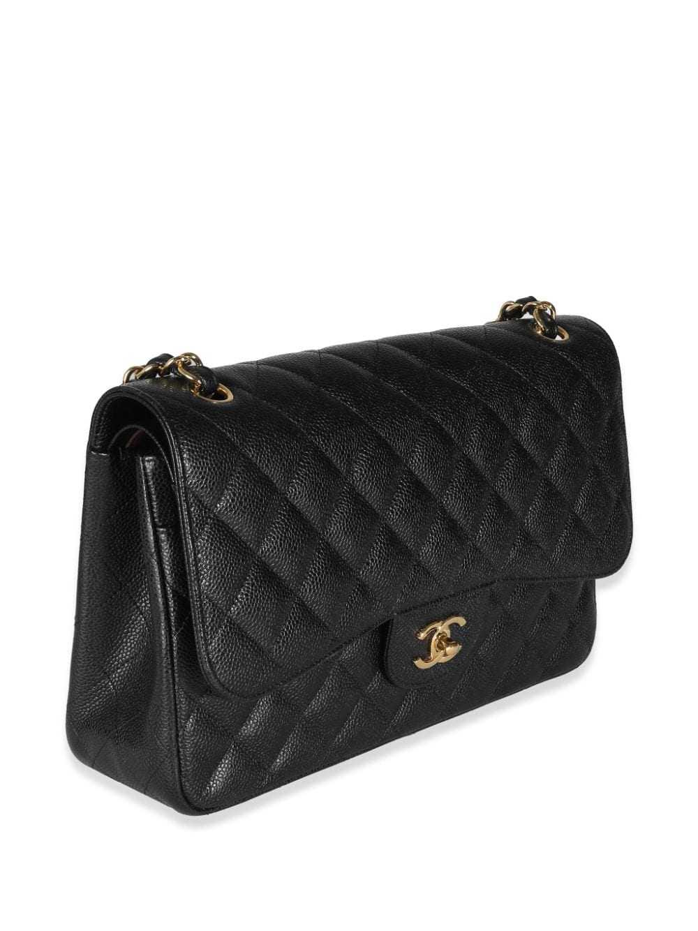 CHANEL Pre-Owned 2020 Double Flap Jumbo shoulder … - image 4