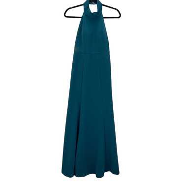 Jenny Yoo Bridesmaid Petra Green Dress Size 0