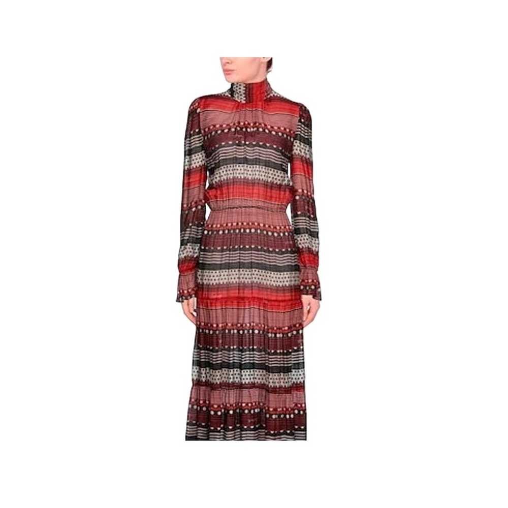 CRISTINAEFFE Striped Silk Maxi Dress size 6 - image 2