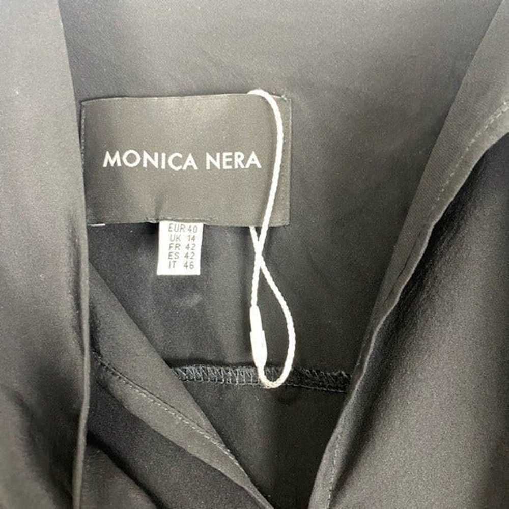 Monica Nera Amanda Black Dress Sz 10 - image 4