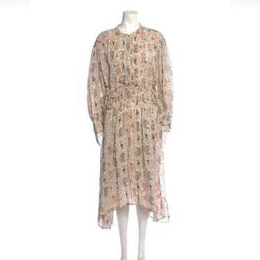 Isabel Marant Etoile Paisley Print Dress, Size L