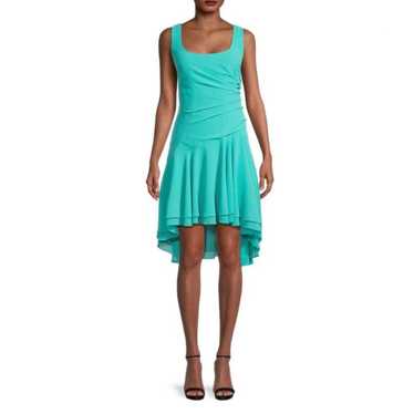 Ungaro Ruched Chiffon Mini Dress size XS - image 1