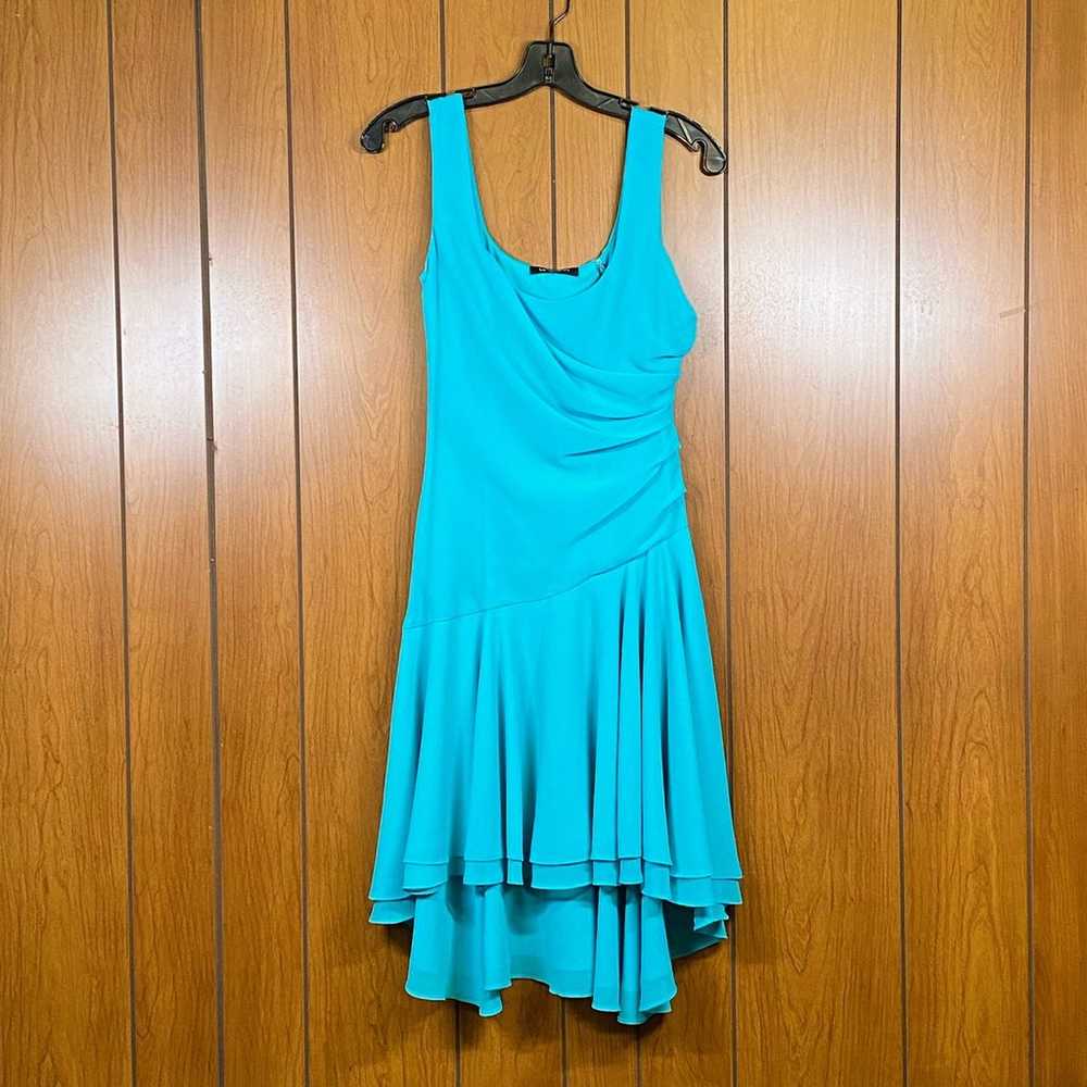 Ungaro Ruched Chiffon Mini Dress size XS - image 4