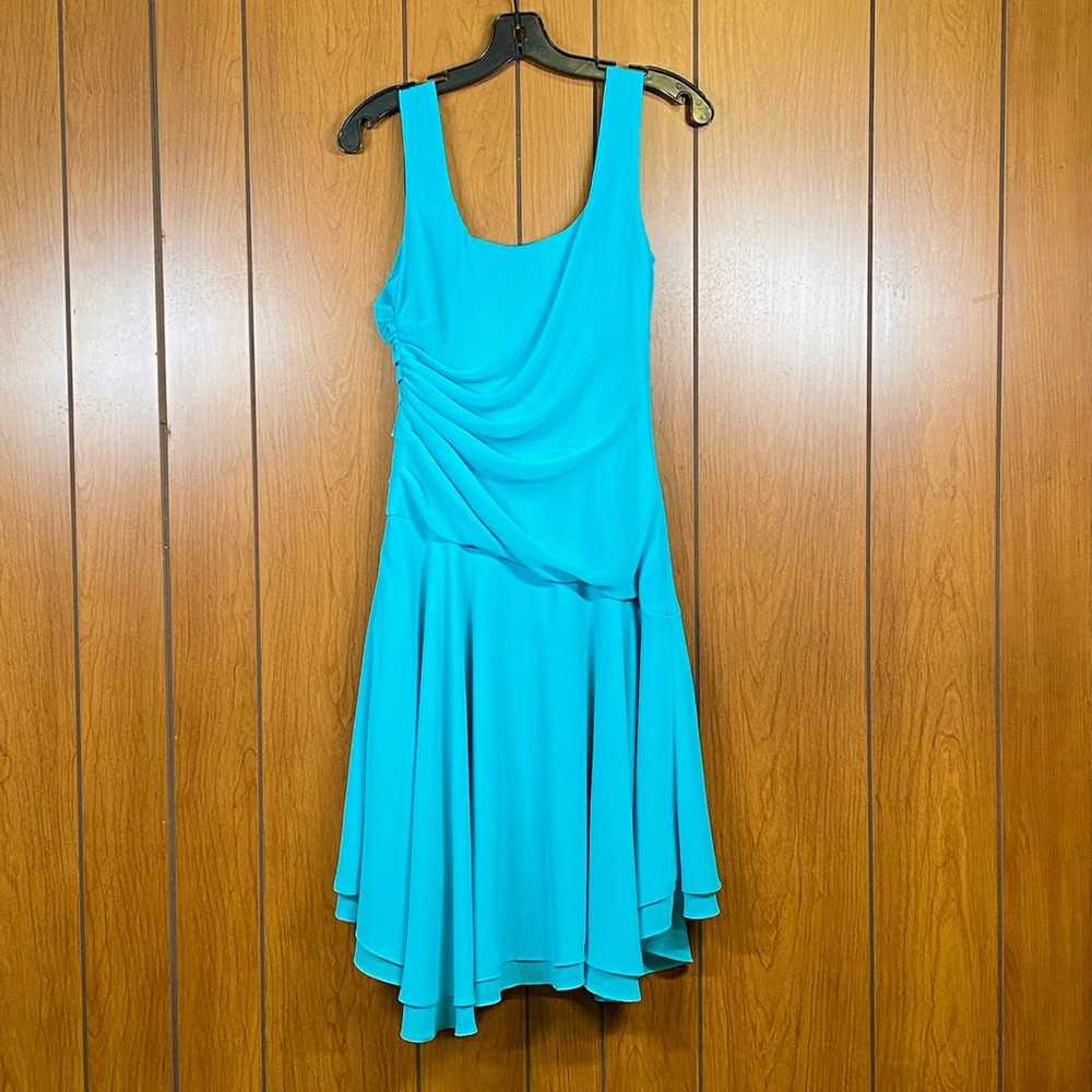 Ungaro Ruched Chiffon Mini Dress size XS - image 7
