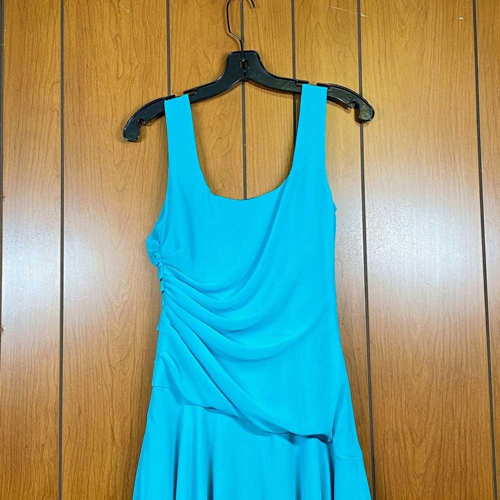 Ungaro Ruched Chiffon Mini Dress size XS - image 8