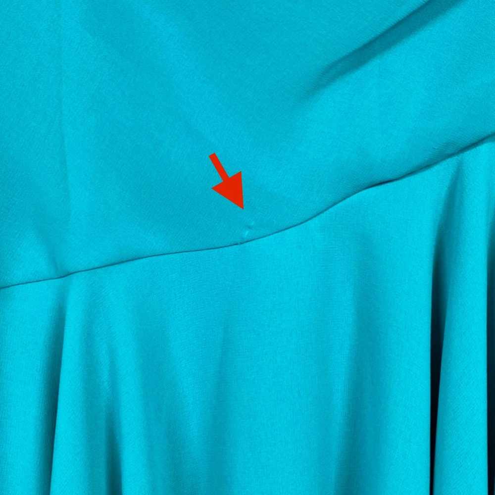 Ungaro Ruched Chiffon Mini Dress size XS - image 9
