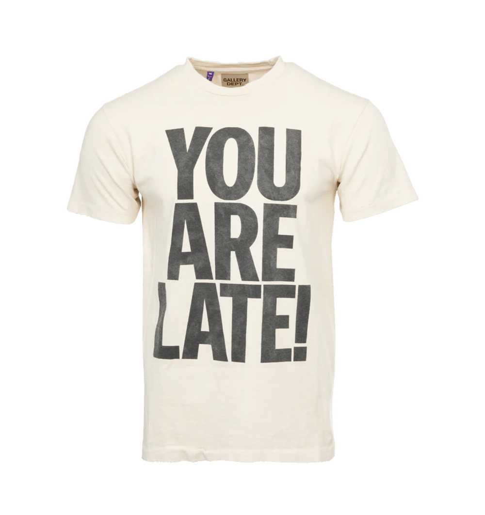 Gallery Dept. o1h1sh10624 Late Tee in Antique Whi… - image 1