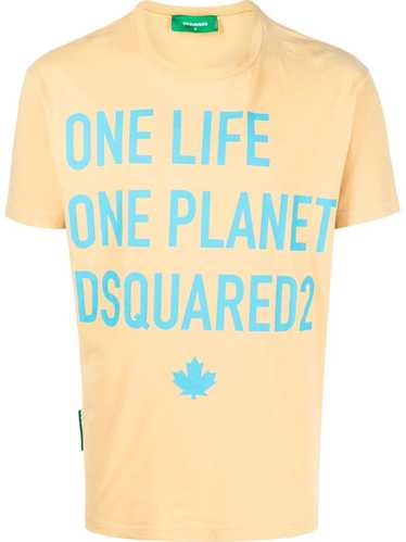 Dsquared2 o1lxy1mk0624 T-Shirt in Yellow