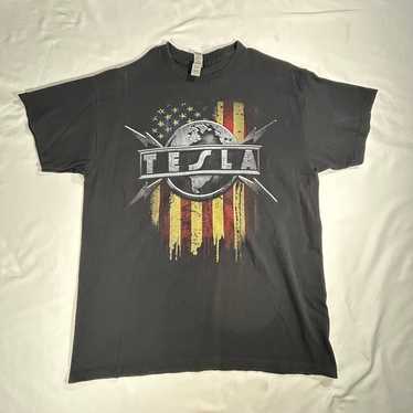 Tesla Let’s Get Real 2022 Tour T-Shirt large