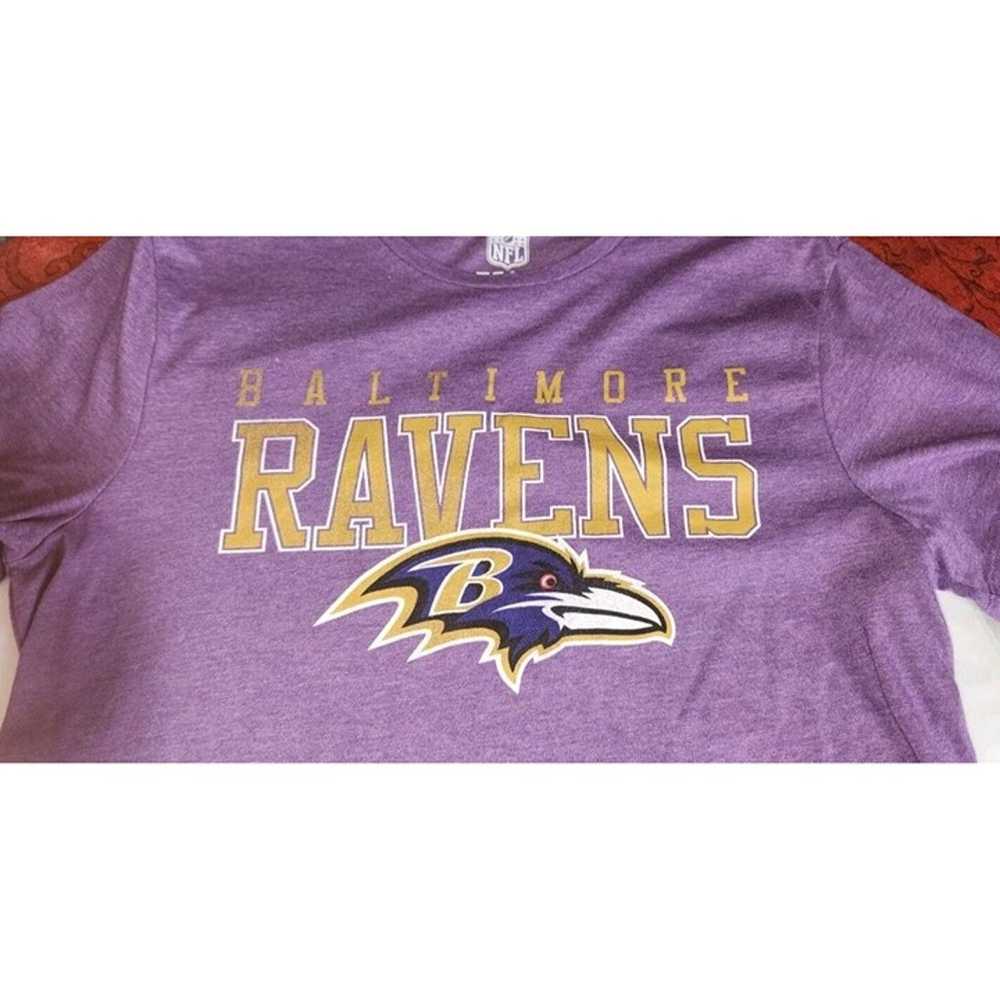 Baltimore Ravens nfl team apparel MENS LARGE purp… - image 7