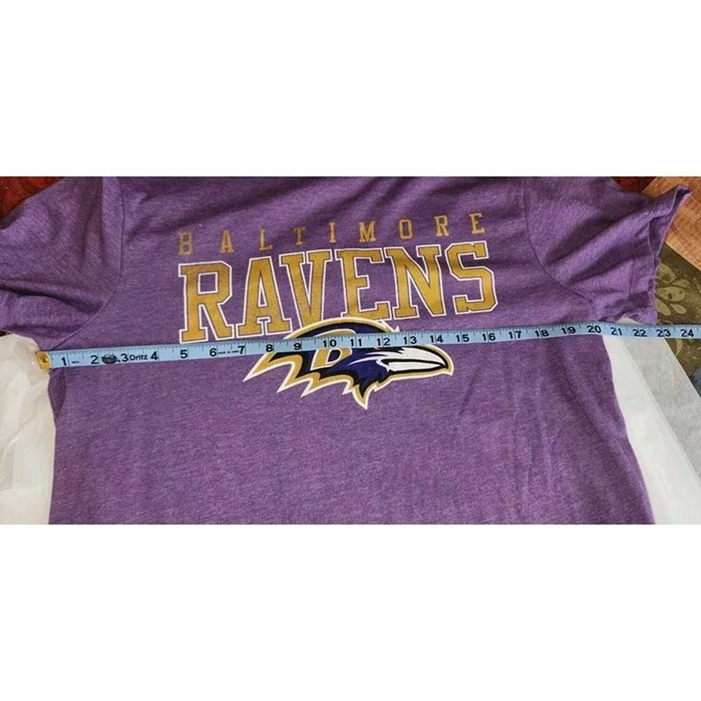 Baltimore Ravens nfl team apparel MENS LARGE purp… - image 8