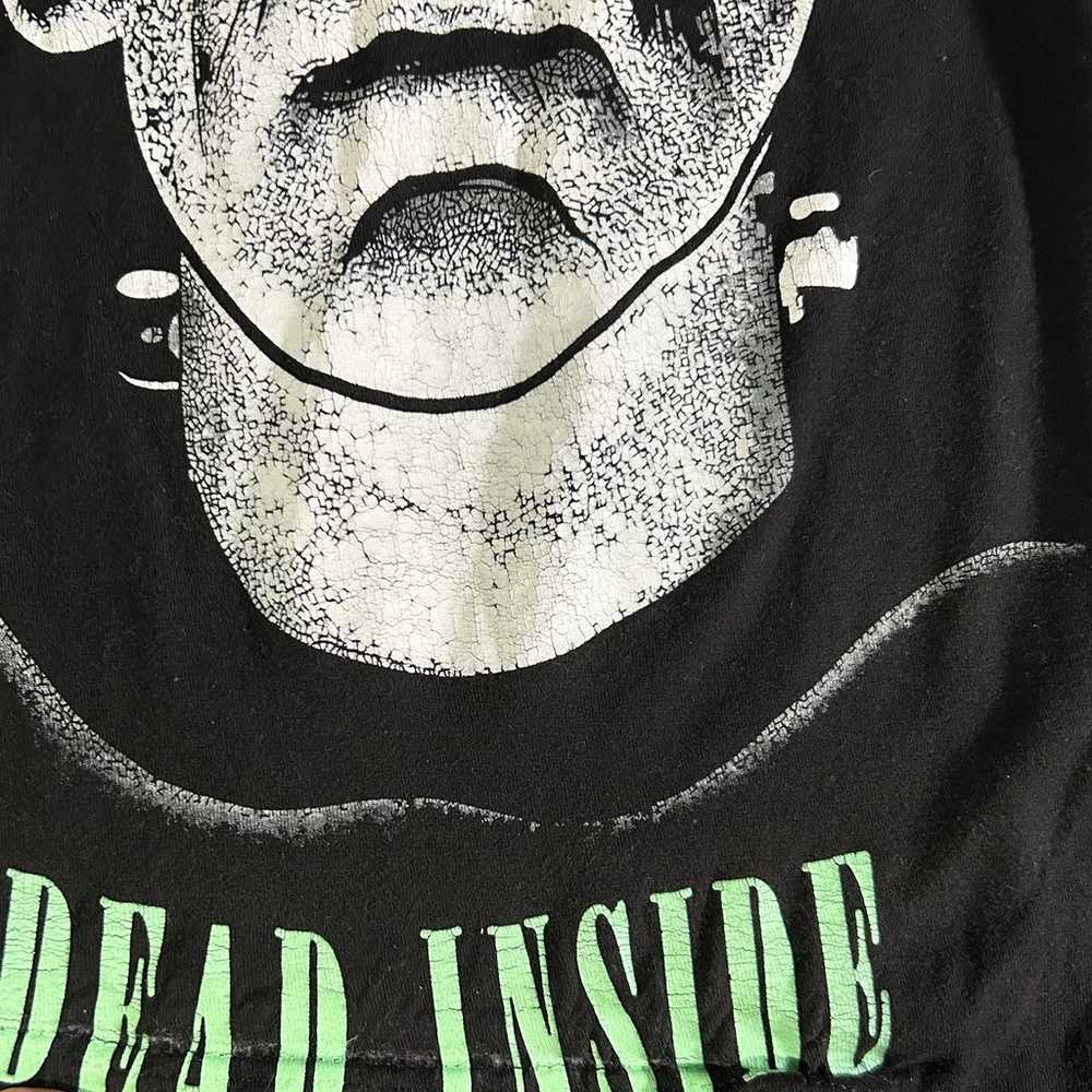 Universal Monsters Frankenstein Dead Inside T Shi… - image 2