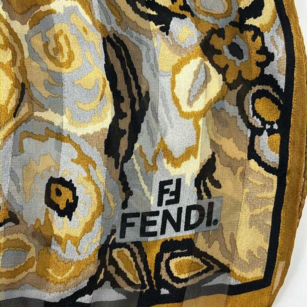 Fendi Silk scarf - image 11