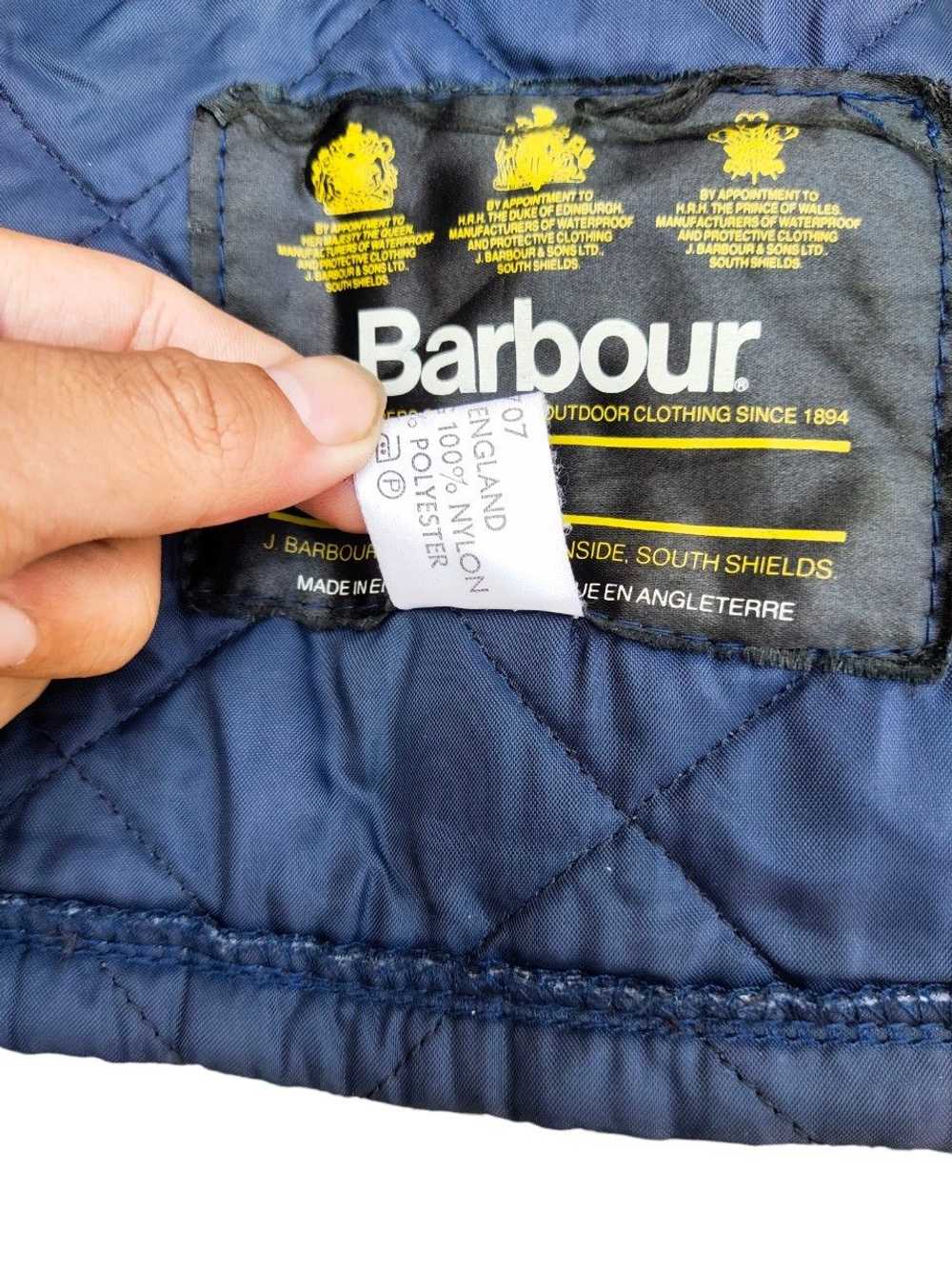 Barbour × Vintage Vintage 80s Barbour Liddesdale … - image 7