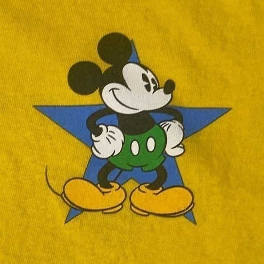 Vintage Disney Mickey Mouse Limited Edition Yello… - image 4