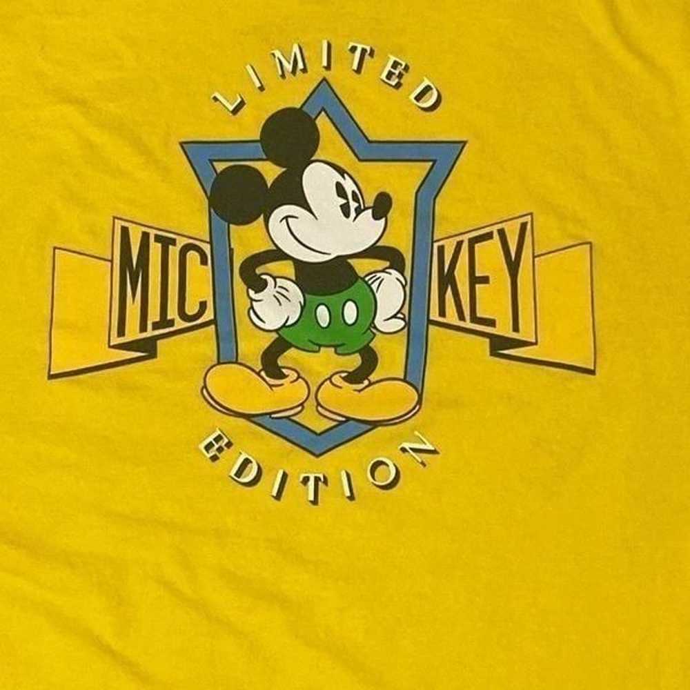 Vintage Disney Mickey Mouse Limited Edition Yello… - image 6