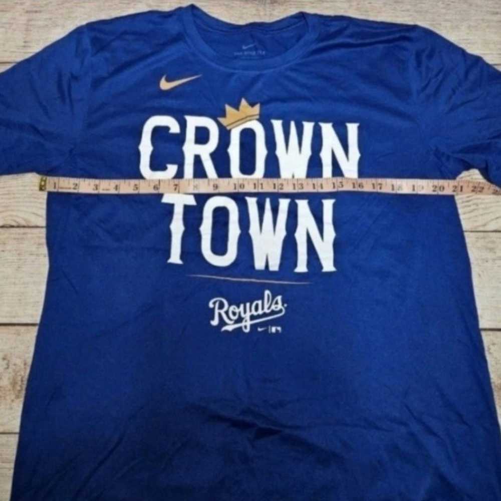 Nike dri-fit Kansas City Royals baseball Crown To… - image 3