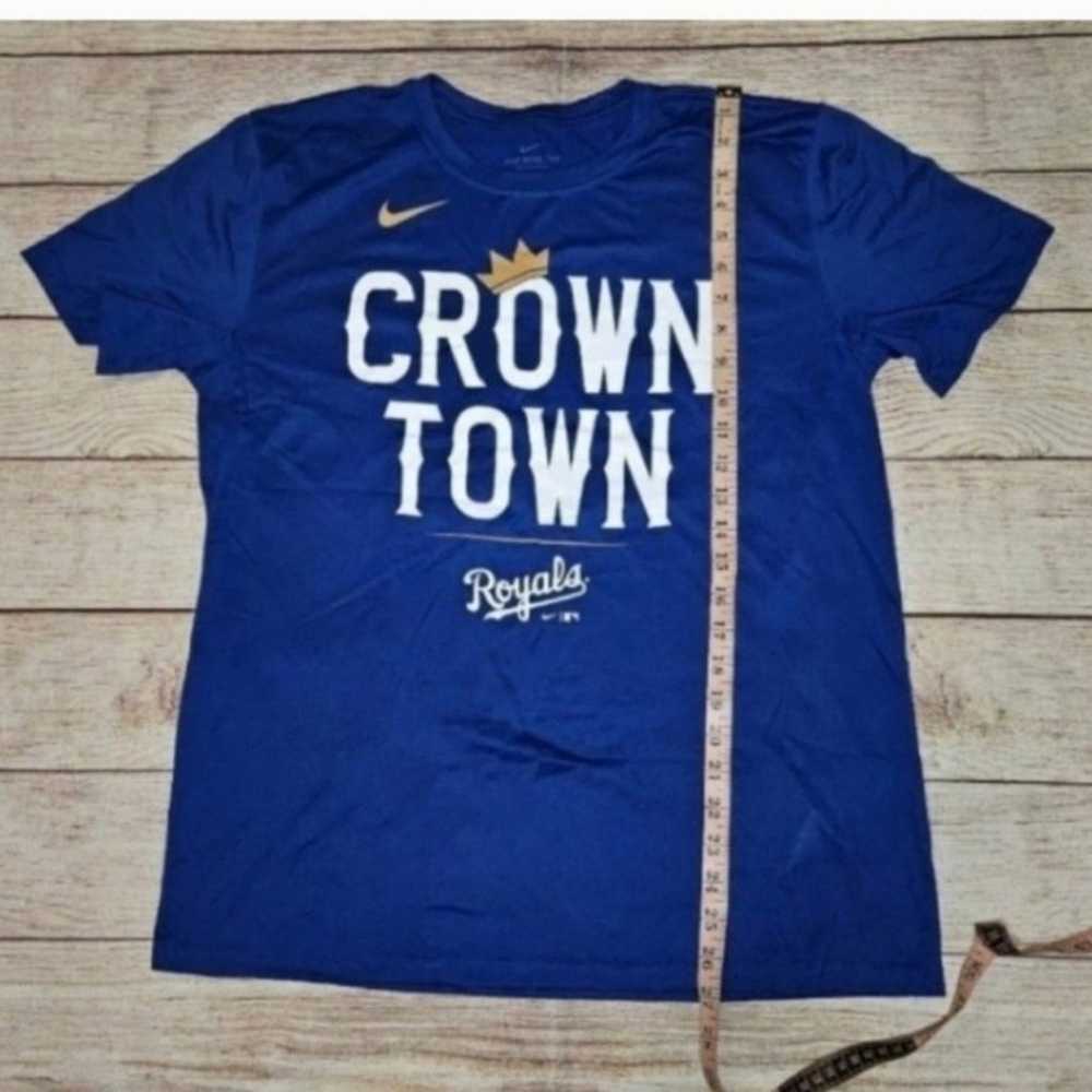 Nike dri-fit Kansas City Royals baseball Crown To… - image 4