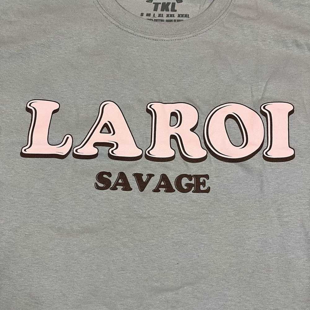 The Kid Laroi Savage Gray Tee T Shirt Adult Sz L … - image 2