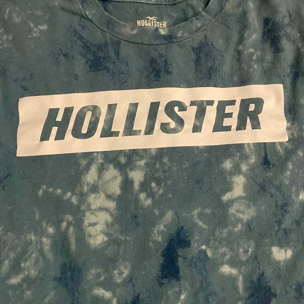 hollister long sleeve acid wash tie dye Shirt Men… - image 4