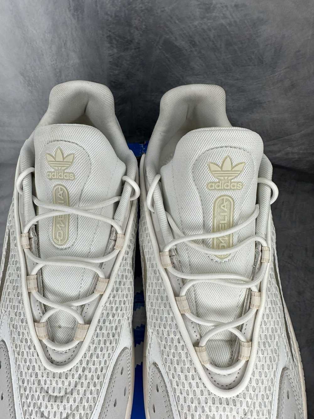 Adidas × Vintage Adidas Ozelia Triple White. - image 2