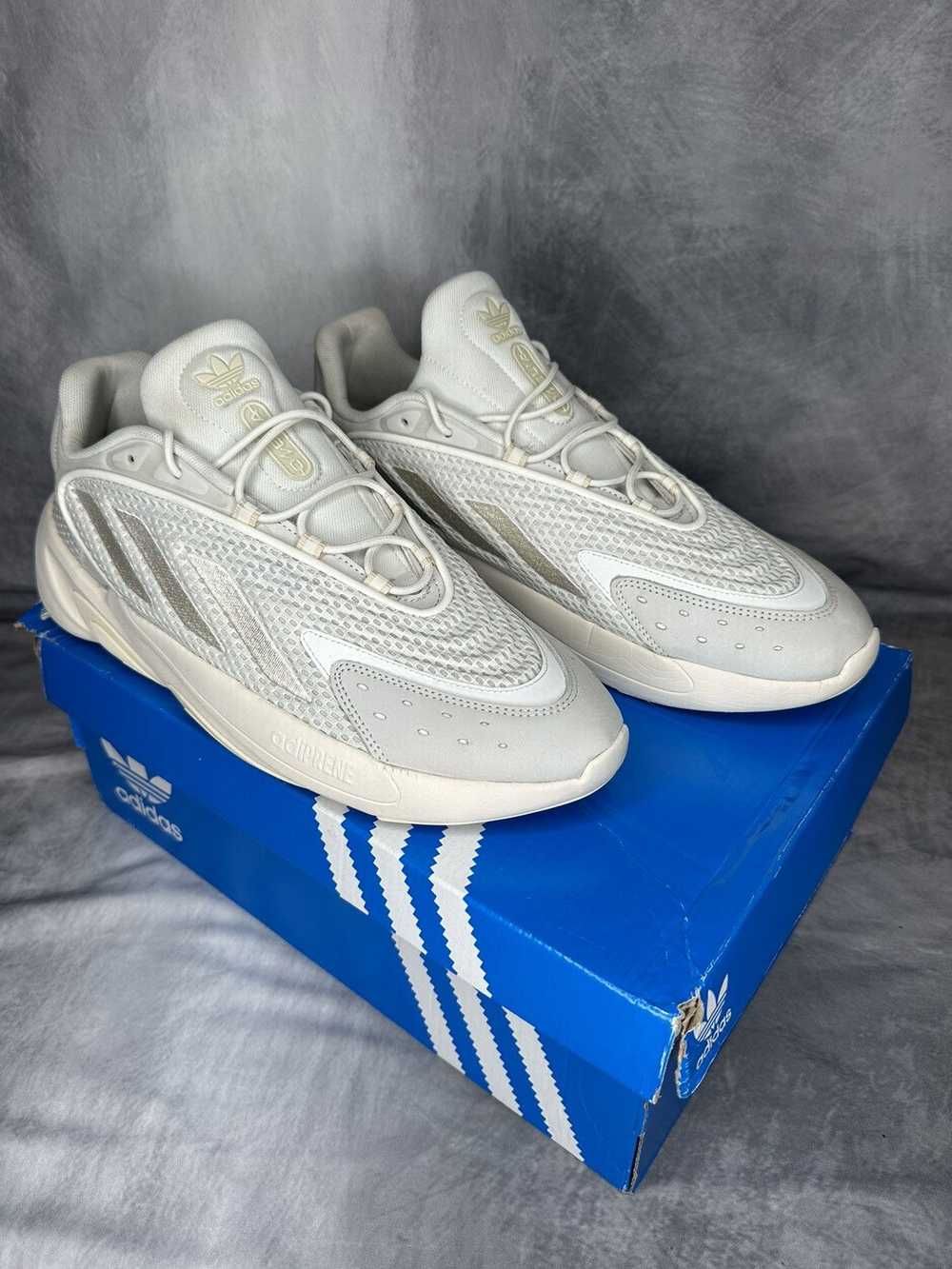 Adidas × Vintage Adidas Ozelia Triple White. - image 5