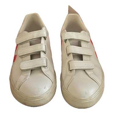 Veja Leather trainers