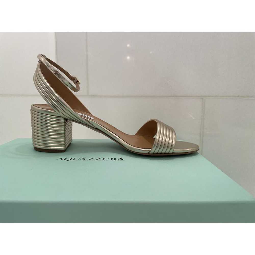 Aquazzura Leather sandal - image 2