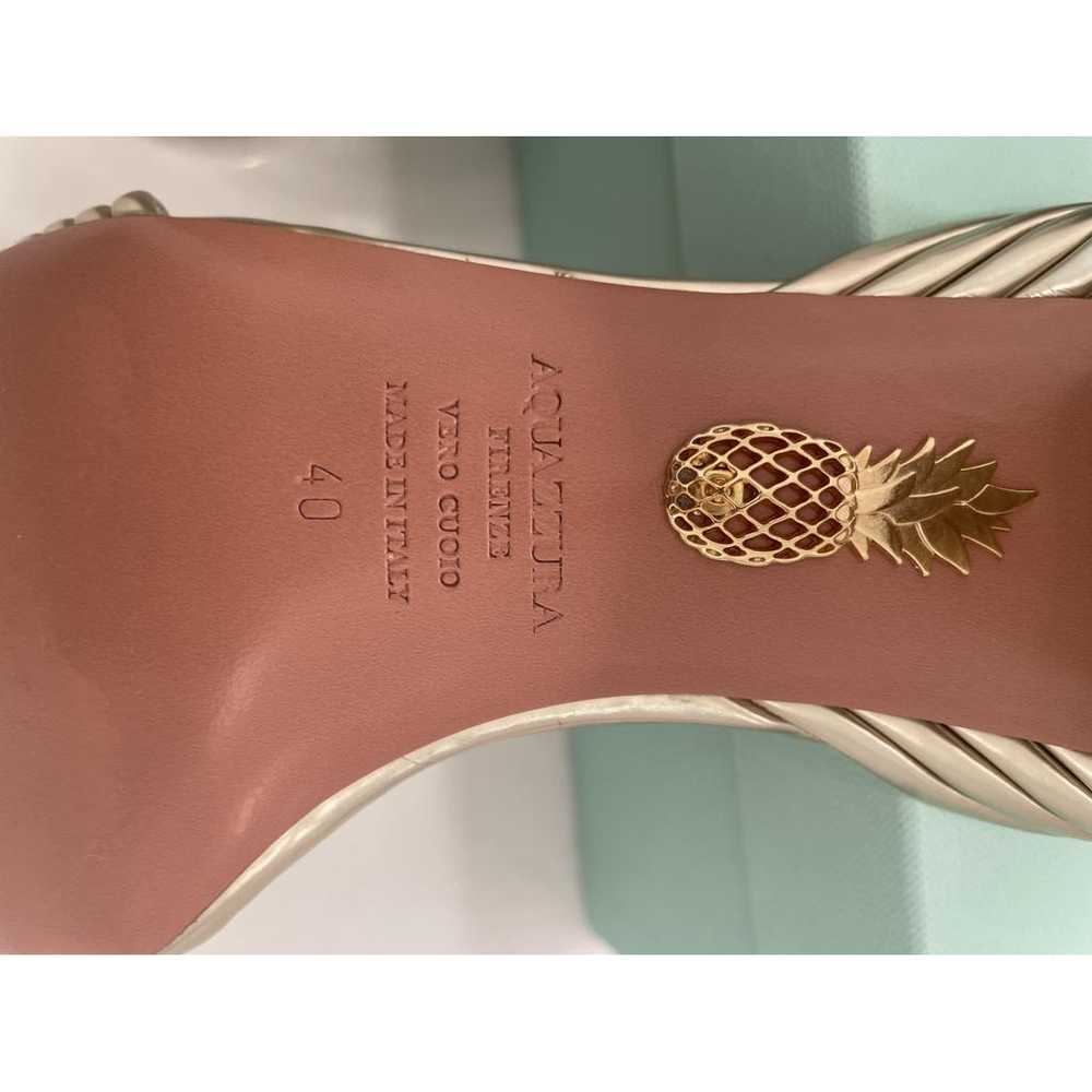 Aquazzura Leather sandal - image 3